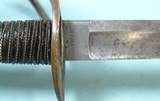 CIVIL WAR P.S. JUSTICE / PHILADELPHIA U.S. MODEL 1840 HEAVY CAVALRY SWORD AND SCABBARD - 5 of 6