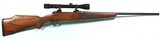 SAVAGE MODEL 110 LEFT HAND .257 ROBERTS CAL. RIFLE W/REDFIELD 3X9 SCOPE. - 2 of 5