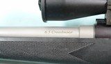 WINCHESTER MODEL 70 6.5 CREEDMOOR BOLT ACTION SYNTHETIC STAINLESS RIFLE WITH SCOPE. - 6 of 8