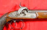 LIEGE PERCUSSION DUELLING OR DUELING PISTOL BY J.B. HANQUET CIRCA 1820’S-30’S. - 3 of 9