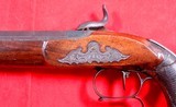 LIEGE PERCUSSION DUELLING OR DUELING PISTOL BY J.B. HANQUET CIRCA 1820’S-30’S. - 4 of 9
