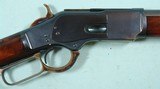 ANTIQUE WINCHESTER 1873 2ND MODEL .44-40 LEVER ACTION STANDARD RIFLE, CIRCA 1879. - 3 of 12