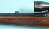 PRE-64 WINCHESTER MODEL 70 FW FEATHERWEIGHT .308 WIN BOLT ACTION RIFLE MFG 1954 W/ SCOPE. - 5 of 8