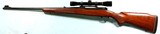 PRE-64 WINCHESTER MODEL 70 STANDARD .243 WIN. CALIBER RIFLE MFG. 1963 W/ SCOPE. - 2 of 8