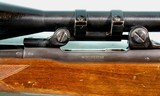 PRE-64 WINCHESTER MODEL 70 MAGNUM .300 HOLLAND & HOLLAND MAGNUM RIFLE MFG. 1959 W/SCOPE. - 5 of 9