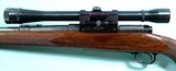 PRE-64 WINCHESTER MODEL 70 STANDARD .220 SWIFT CALIBER RIFLE MFG. 1953 W/SCOPE. - 4 of 8