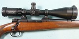 PRE-64 WINCHESTER MODEL 70 STANDARD .264 WIN. MAG. RIFLE MFG. 1961 W /SCOPE. - 3 of 8