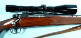PRE-64 WINCHESTER MODEL 70 SUPER GRADE .243 WIN. CAL. RIFLE MFG. 1956 WITH SCOPE.. - 3 of 8
