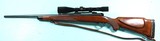 PRE-64 WINCHESTER MODEL 70 SUPER GRADE .243 WIN. CAL. RIFLE MFG. 1956 WITH SCOPE.. - 2 of 8