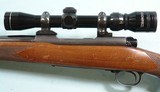 PRE-64 WINCHESTER MODEL 70 STANDARD .30-06 CAL. RIFLE MFG 1954 WITH SCOPE. - 4 of 8