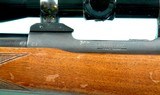 PRE-64 WINCHESTER MODEL 70 STANDARD .30-06 CAL. RIFLE MFG 1954 WITH SCOPE. - 5 of 8