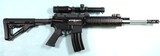 LES BAER CUSTOM 6.5 GRENDEL CAL. AR 15 AR15 STYLE SEMI AUTO RIFLE W/ SCOPE.