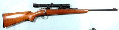 33041- J.C. HIGGINS MODEL 50 FN 98 MAUSER .30-06 CAL. BOLT ACTION RIFLE MFG. LATE 1950’S. WITH SCOPE.