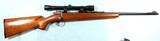 33041
J.C. HIGGINS MODEL 50 FN 98 MAUSER .30 06 CAL. BOLT ACTION RIFLE MFG. LATE 1950 S. WITH SCOPE.