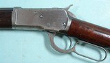 WINCHESTER MODEL 1892 LEVER ACTION .38-40 WCF CALIBER OCTAGON RIFLE MFG. 1903. - 4 of 9