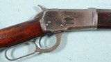 WINCHESTER MODEL 1892 LEVER ACTION .38-40 WCF CALIBER OCTAGON RIFLE MFG. 1903. - 3 of 9