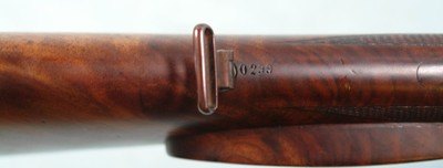 AUSTRIAN KIPLAUFBUSCHE SINGLE SHOT 9MM CF UNDER LEVER TIP UP JAGER RIFLE SIGNED F. DENK IN WIEN CIRCA 1880’S. - Image 9 of 10