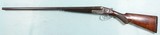 BRITISH W. W. GREENER FH-25 FH25 20 GAUGE EJECTOR SIDE X SIDE 28” SHOTGUN CIRCA 1909. - 2 of 9