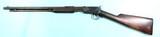 WINCHESTER MODEL 1906 SLIDE ACTION (PUMP) .22 S,L,LR RIFLE MFG 1917. - 2 of 10