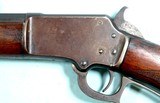 MARLIN MODEL 1891 2ND SECOND VARIATION .32RF OR CF LEVER ACTION RIFLE CIRCA 1893. - 4 of 8
