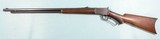 MARLIN MODEL 1891 2ND SECOND VARIATION .32RF OR CF LEVER ACTION RIFLE CIRCA 1893. - 2 of 8