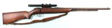REMINGTON MODEL 512 SPORTMASTER BOLT ACTION 22S,L,LR RIFLE W/ SCOPE.