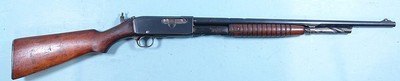 REMINGTON MODEL 14-A 14A OR 14 A PUMP THUMB SAFETY .35 REM. RIFLE CIRCA 1920’S.