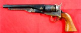 1960-70'S COLT BLACK POWDER U.S. MODEL 1860 PERCUSSION .44 CAL. ARMY REVOLVER CA. 1960-70’S. - 2 of 8