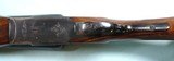 AYA SPANISH MATADOR 12 GA. SXS OR SIDE BY SIDE SINGLE TRIGGER SHOTGUN. - 7 of 8