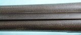 EARLY PARKER BROS. CH GRADE 12 GAUGE 30” BERNARD TWIST DAMASCUS SIDE X SIDE SHOTGUN MFG. 1896. - 6 of 10