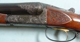 CUSTOM HIGH GRADE ENGRAVED SAVAGE FOX 12 GAUGE 26” SIDE X SIDE EJECTOR SKEET SHOTGUN. - 4 of 9