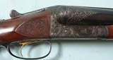 CUSTOM HIGH GRADE ENGRAVED SAVAGE FOX 12 GAUGE 26” SIDE X SIDE EJECTOR SKEET SHOTGUN. - 3 of 9