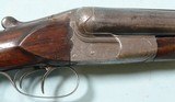 W.W. GREENER, LONDON BOX LOCK LIVE PIGEON 12 GA.-30” SIDE X SIDE SHOTGUN MFG. 1912. - 4 of 9