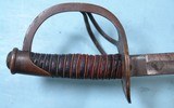 CIVIL WAR ROBY U.S. MODEL 1860 CAVALRY SABER DATED 1864. - 4 of 7