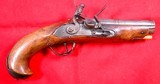 BELGIAN FLINTLOCK TRADE PISTOL CIRCA 1900.