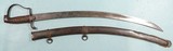 BRITISH GEORGE III PATTERN 1788 MOUNTED ARTILLERY SABER AND SCABBARD. - 6 of 8