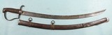 BRITISH GEORGE III PATTERN 1788 MOUNTED ARTILLERY SABER AND SCABBARD. - 5 of 8
