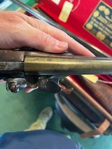 32104-EARLY PENNSYLVANIA REV WAR FLINTLOCK MOUNTED MILITIA OFFICER’S HOLSTER PISTOL CIRCA 1790’s. - 3 of 7