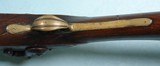 IRISH PERCUSSION CONVERSION BRASS BARREL BLUNDERBUSS SIGNED “DUBLIN” ON BARREL CIRCA EARLY 1800’S. - 7 of 10