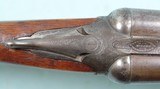 W. W. GREENER EMPIRE GRADE 10 GA. 30” DAMASCUS BOXLOCK SIDE X SIDE SHOTGUN CIRCA 1890’S ANTIQUE. - 5 of 11