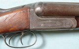 W. W. GREENER EMPIRE GRADE 10 GA. 30” DAMASCUS BOXLOCK SIDE X SIDE SHOTGUN CIRCA 1890’S ANTIQUE. - 3 of 11