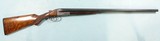 A. H. FOX GUN CO. PHILADELPHIA AE GRADE 20 GA.-26” SIDE X SIDE SHOTGUN MFG. 1913.