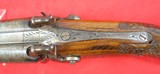 FRENCH PERCUSSION DOUBLE BARREL .70 CALIBER OFFICER’S PISTOL CIRCA 1840’S-50’S. - 5 of 8