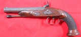 FRENCH PERCUSSION INFANTRY OFFICER’S PISTOL CIRCA 1830’S-40’S. - 2 of 7