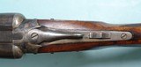 AMERICAN GUN CO., NEW YORK KNICKERBOCKER MODEL 12 GAUGE SIDE X SIDE SHOTGUN CIRCA EARLY 1900’S - 5 of 9