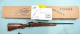 KIMBER MODEL 89 BIG GAME .270 WIN. CAL. RIFLE W/RINGS IN ORIG. BOX & OWNER’S MANUAL.