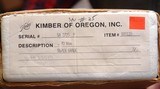 KIMBER MODEL 89 BIG GAME .270 WIN. CAL. RIFLE W/RINGS IN ORIG. BOX & OWNER’S MANUAL. - 8 of 8