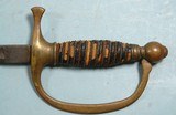 CIVIL WAR U.S. MODEL 1840 MUSICIAN’S SWORD AND SCABBARD. - 4 of 5