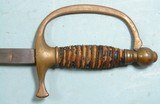 CIVIL WAR U.S. MODEL 1840 MUSICIAN’S SWORD AND SCABBARD. - 2 of 5
