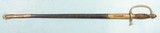 CIVIL WAR U.S. MODEL 1840 MUSICIAN’S SWORD AND SCABBARD. - 5 of 5